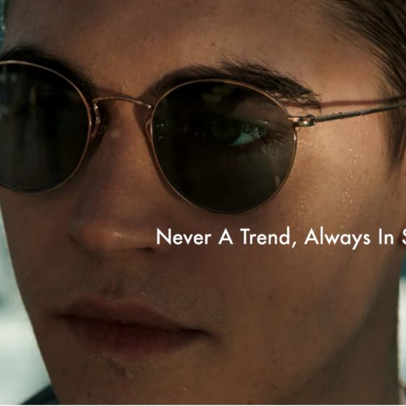 OLIVER PEOPLES Coleridge 50mm Sunglasses RARE FIND - Picture 8 of 11